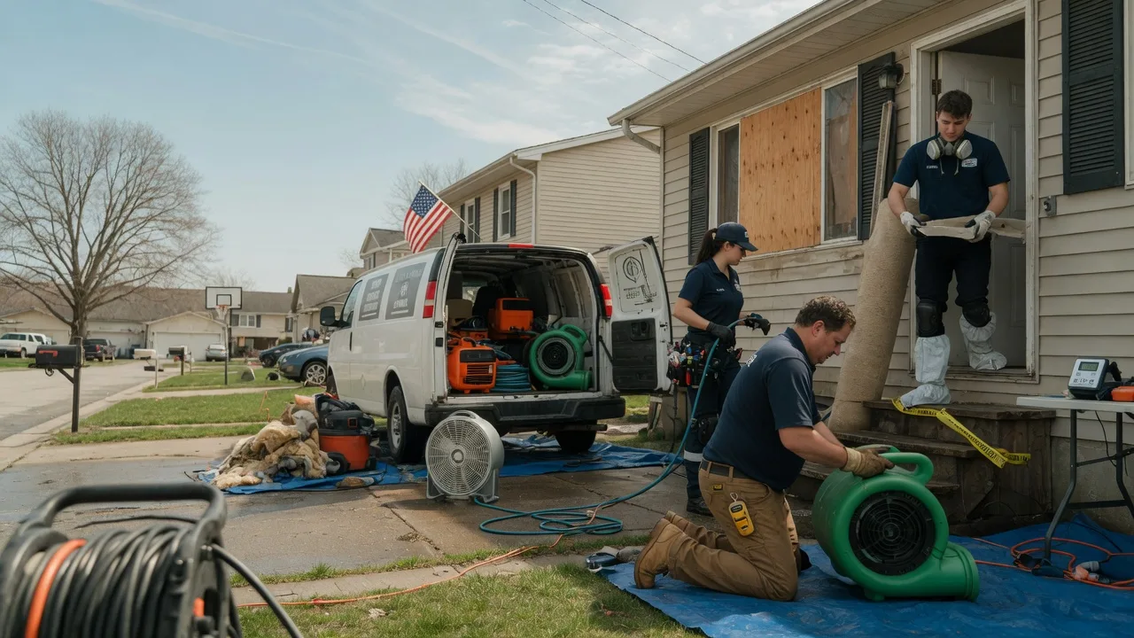 Water Damage Restoration in Camp Dennison, OH near me